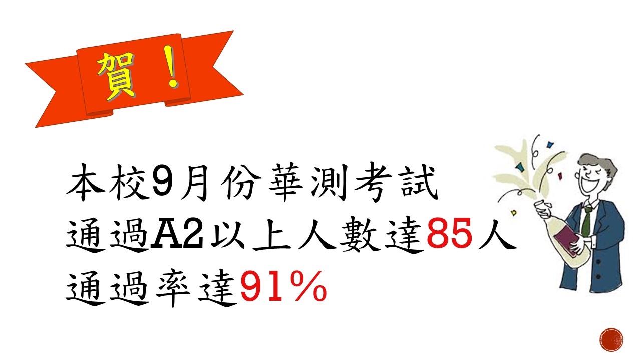 賀!!! 華測證照通過